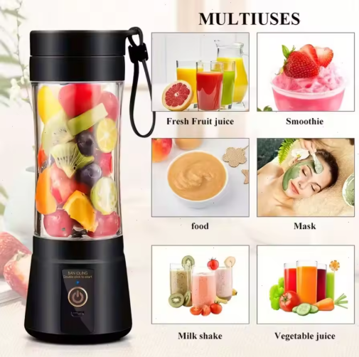 Portable Blender — USB Rechargeable Personal Smoothie Maker