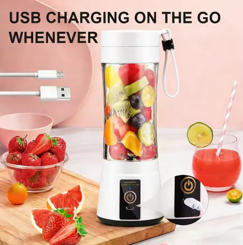 Portable Blender — USB Rechargeable Personal Smoothie Maker