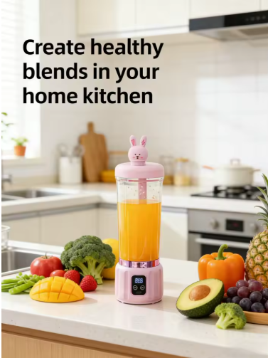 Portable Blender — USB Rechargeable Personal Smoothie Maker